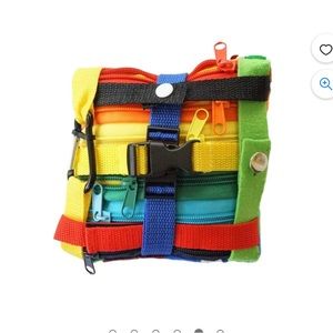 Sensory4u Sensory Buckle Pillow Fine Motor Development Toy Activity - Plus